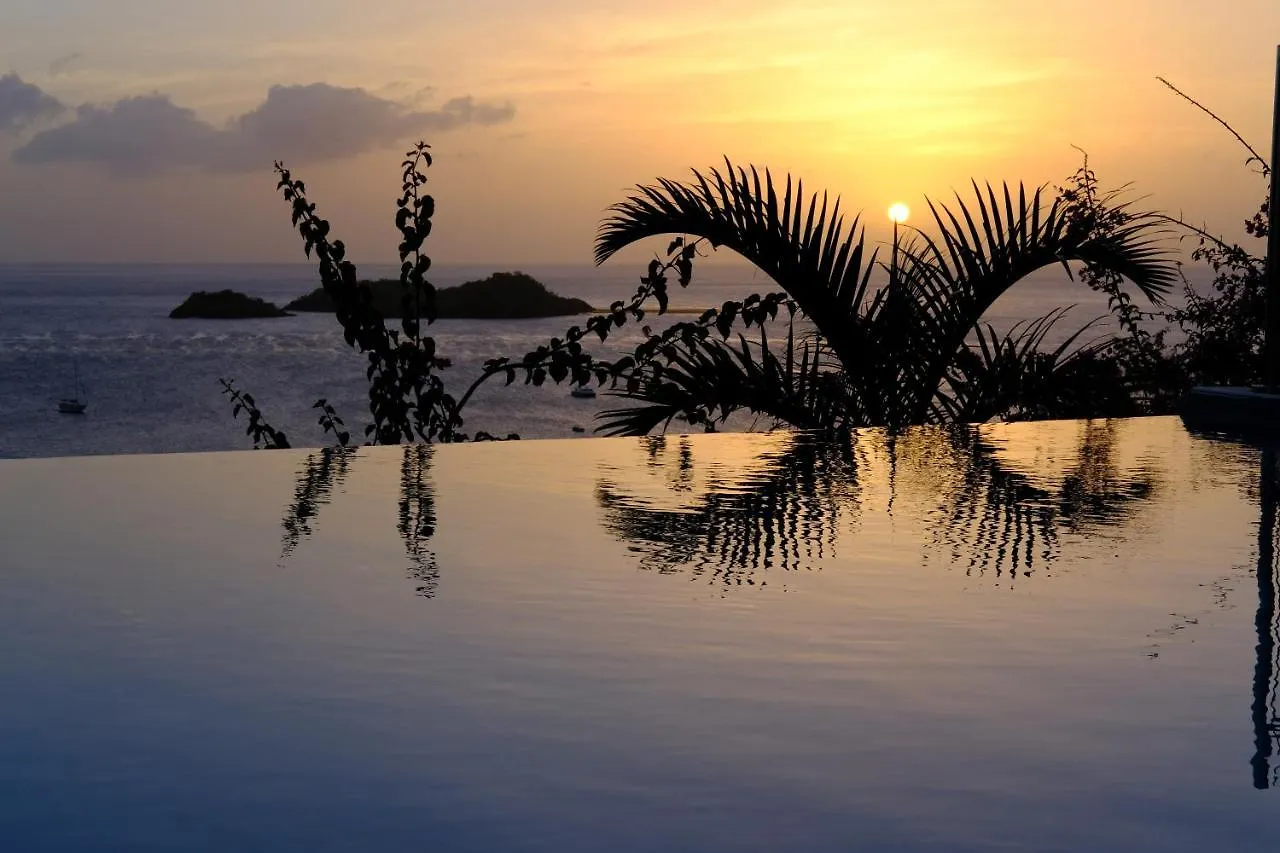 Sunset Palm - Villa Creole Avec Piscine Face Au Coucher De Soleil Et A La Reserve Cousteau Bouillante 0*,  Guadeloupe