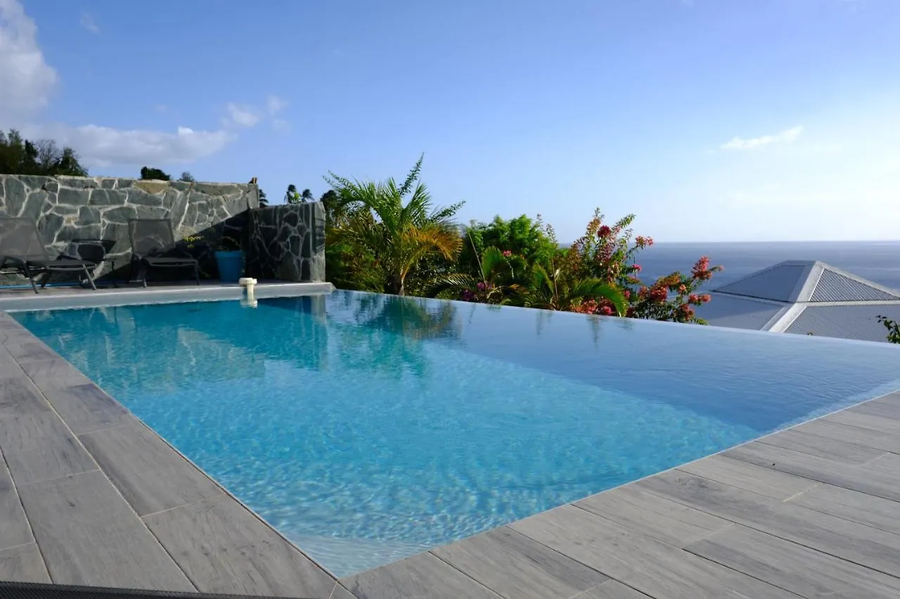 Sunset Palm - Villa Creole Avec Piscine Face Au Coucher De Soleil Et A La Reserve Cousteau Bouillante 0*,  Guadeloupe